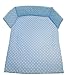 Cuddles Collection Cot Bed Set (Blue Polka Dot)