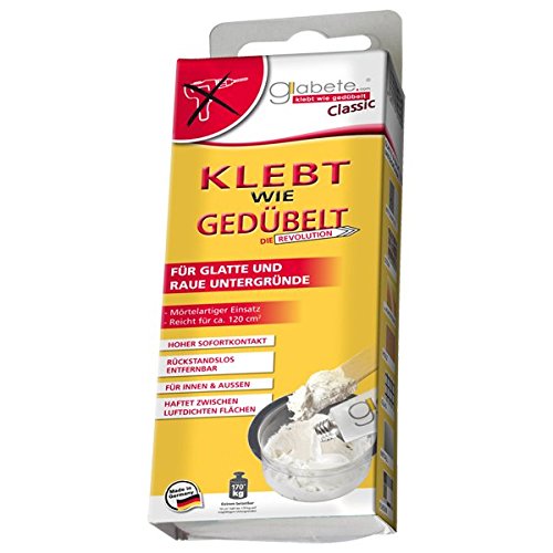 Lagerdeal.de GL0014 L Klebt wie gedübelt - glabete V13 Kleber mit Reinigungsset
