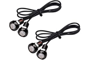 Electrely Luce di Navigazione per Barche, 4 Pezzi 12V Marine Boat Yacht Luce a LED Lampada di Prua Laterale per luci di Prua e di Poppa, luci per Kayak Luce Subacquea