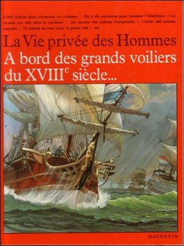 couverture de : À bord des grands voiliers du XVIIIe siècle