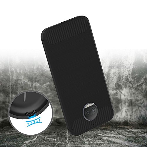 Funda Motorola Moto G5S Plus iVoler Negro S per TPU Silicona Carcasa Fundas Protectora con Shock- Absorci n y Dise o de Fibra de Carbon Para Motorola Moto G5S Plus reviews Funda Motorola Moto G5S Plus iVoler Negro S per TPU Silicona Carcasa Fundas Protectora con Shock- Absorci n y Dise o de Fibra de Carbon Para Motorola Moto G5S Plus