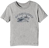 Excelente Calidad Old Blue Warriors Niños Unisexo Niño Niña Camiseta Cuello Redondo Gris Manga Corta Tamaño XL Kids Unisex Boys Girls T-Shirt Grey X-Large Size XL