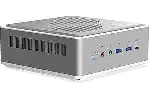MINISFORUM HM90 Mini PC, processore AMD Ryzen 9 4900H 8 core CPU 32 GB DDR4 / 512 GB SSD Mini computer desktop, connessione HDMI/DP/USB-C, WiFi 6, BT 5.1, USB 3.0×4