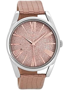Oozoo Damenuhr Puderrosa 42 mm C8605