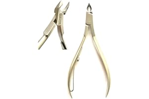 PANTHER SURGICAL Stainless Steel Manicure Pedicure Cuticle Nail Nippers Quality Nail Scissor Cutter for Nail Care Nippers Tools