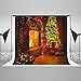 Produktbild Kate 7×5ft(2.2×1.5m) Innen Christmas Hintergrund Weihnachten Tannenbaum Kamin Fotografie Hintergrund Holz Xmas Lights Geschenke Boxen Foto Studio Booth Dekoration für EIN Frohes Jahr Fotografie