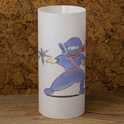 Ninja - Japanese lamp Handmade