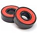 Price comparison product image Replacement Bearings for Hand Spinner Tri-Spinner Fidget 608-RS Bearing (Red) (2)