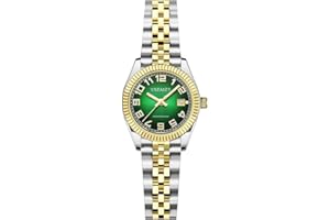 VXFAIZY Women's Classic Easy Read Time Watch Calendar Watch for Women Water Resistant