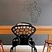 Produktbild yiyiyaya Weintraube Obst Wandaufkleber Kunstwand Küche Cafe Home Interior Design Wand Vinyl Aufkleber Aufkleber 44x33cm