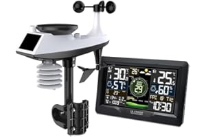 LA CROSSE TECHNOLOGY Station Météo Pro avec capteur 5 en 1 et connexion Wifi