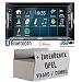 Produktbild Opel Vivaro A Combo C - Autoradio Radio JVC KW-V240BT - DVD Bluetooth MP3 USB - Einbauzubehör - Einbauset