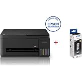 EPSON EcoTank L3350 Wi-Fi + Tarayıcı + Fotokopi Renkli &Ccedil;ok Fonksiyonlu Tanklı Yazıcı C11CL62413 + Orjinal Siyah M&uuml;rekkep Hedi