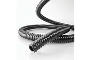 REHAU Tuyau pour bassin Noir 1" (25 mm) 7,5 m