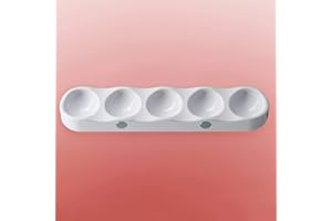 REDGRASSGAMES Wavy Well Palette - Brush Holder for Everlasting Wet Palette