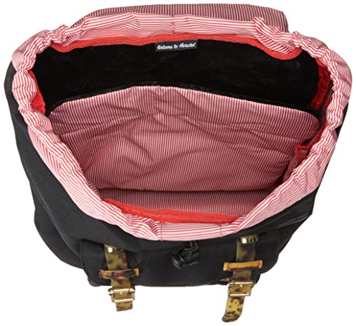 Herschel Herren Rucksack Little America Mid-Volume – Black/Tortoise Shell - 3