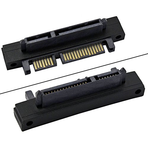 Aussel SATA 22P Mann zur Frau 90 Grad 7 + 15P F / M für die Festplattenschnittstelle - 2