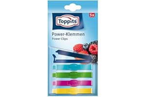 ‎TOPPITS Toppits Power-Klemmen, 5 Stück - 1Packung - 6x