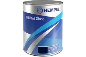 HEMPEL ( MB FIBREGLASS ) Hempel Brilliant Gloss - Britannia Blue - 750ml - Boat Paint Topcoat