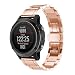 Produktbild samLIKE Echtes Edelstahl-Armband Quick Release Fit Band Strap Für Garmin Fenix 5 GPS Uhr (Rose Gold)