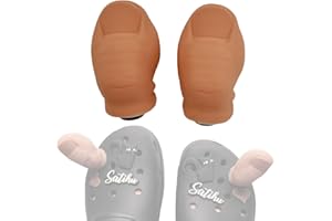 BIFIUSIE 7 Crocs Toe, zabawne palce, charmsy do butów Crocs, "zrób to sam", akcesoria dekoracyjne dla dzieci i dorosłych (2 sztuki), żywica syntetyczna