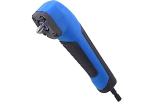 WANAONE Right Angle Drill Attachment, ABS Handle Electric Screwdriver Repair 90 Degree Corner Adapter for 18v Impact Driver and Drill Bit, Perfect for Drilling or Driving in Tight Spaces(Blue)