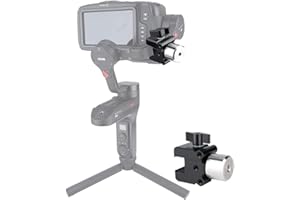 NICEYRIG Pince de Montage contrepoids pour cardan Compatible avec DJI RoninS/RoninSC/Zhiyun Weebill Lab/Crane 2/Crane 3