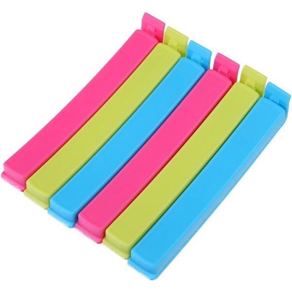 30 Pack IKEA Bevara Large Food Bag Sealing Clips, Plastic, 11 Cm Long