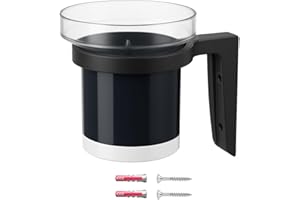 Naturalspring® Wandhalterung für Netatmo Regenmesser Außenmontage Halterung Regen Messer inkl. Schrauben & Dübel