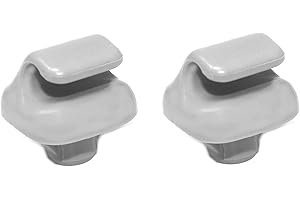 JSP MANUFACTURING JSP Aftermarket Replacement for Honda Gray NH220L Sunvisor Clip Hook for 1998-2007 Accord 1996-2004 Civic 2007-2011 CR-V 1999-2010 Odyssey 2006-2011 Ridgeline Sun Visor Shade 888217-S01-A01ZA (2)