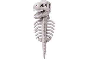 Husdjur dinosaurie skelett kostym rolig mjuk plysch 3D skelett cosplay outfit