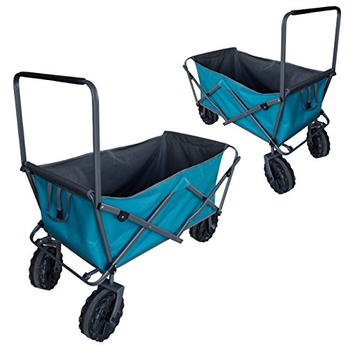 Bollerwagen Strandwagen faltbar klappbar Transportwagen Gerätewagen Strand Beach 100Kg Tragkraft