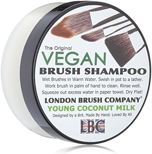 LONDON BRUSH COMPANY Vegan Young Coconut Milk Solid Brush Shampoo