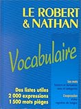 Le Robert et Nathan, vocabulaire