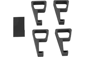 SXHLSELLER Support Horizontal de Console de Jeu 4 Pièces pour Slim, Support de Rehaussement de Console avec Patins Antidérapants pour Console Slim, Support Horizontal (Noir)