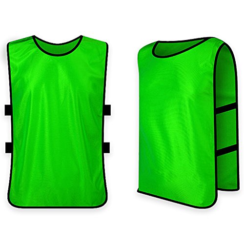 Ndier Team Training Gilets Engagement Pennies Gilets pour Basket-Ball Soccer Enfants et Adultes