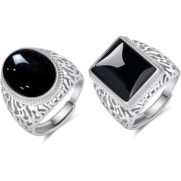 BOBIJOO Bague Chevalière Croix Templier 'Armure De Dieu' - Acier Inoxydable Argenté Homme