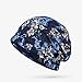 Produktbild Brolux(TM) 1 PC Hats For Women Lace Flower Knitted Hat Bonnet Beanies For Lady Spring Autumn Female Cap Turban Hat Baggy Skullies Caps 2017 [navy blue ]