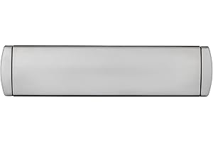 IRONWORX® Enigma 12" Premium Metal Sleeved Letterbox Satin Chrome ❘ Fully Weather Sealed, 180° Opening, Easy Install Ultra Durable Modern Design, Compatible with UPVC, Composite & Wooden Doors
