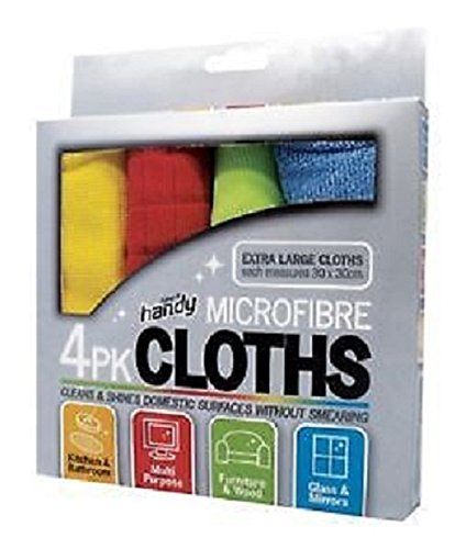 Dreams® Microfiber Extra Large Micro Fibre Cleaning Cloth (Set Of 4),Multicolor RS.188 (62.00% Off) - Amazon