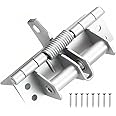 VINSH ENTERPRISE Spring Hinge Durable Accessories Multi-Functional Automatic Self-Closing Door Home Inventory DIY Hardware Manufacturing Hinges [Pack of 1, Multicolor]