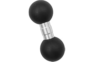 Hsthe Sea Ball Adapter Double Ball Arm 1 inch Double Ball Head Compatible with RAM Dual Ball Socket Arms GPS Mounts