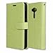 Produktbild crisant Asus Zenfone 3 ZE520KL Hülle Grün PU Leder Magnetverschluss Ständer Flip Brieftasche Schutzhülle Handyhülle Mit Kartenfach Für Asus Zenfone 3 ZE520KL Mit einem Geschenk