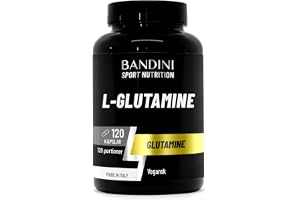 Bandini® L-Glutamin 120 kapslar - L-Glutamin semi-essentiell aminosyra
