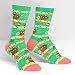 Produktbild Sock it to me - Damen Socken - Sew Crafty- lustige Damen Socken mit Igel und Nähutensilien Schneiderin Gr.36-42 One Size