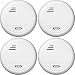 Produktbild ABUS Rauchwarnmelder-Set 4 x RM10, reinweiß, 34659