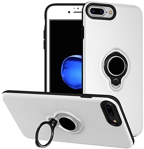 iPhone 6/6s Battery Case - Veepax Premium 5000mAh Portable Charging Case Rechargeable Extended Battery Pack with Car Holder Kickstand for Apple iPhone 6/6s/7/8 (4.7 Inch) - White