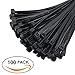Produktbild Top-spring Mehrzweck selbstsperrenden Nylon Kabelbinder (100 Stück), 3,6 * Verlaufsfilter (0,4 x 20 cm), schwarz