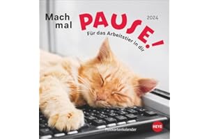 Mach mal Pause Postkartenkalender 2024. Kleiner Tierkalender mit lustigen Sprüchen rund um Büro und Arbeit. Kalender zum Aufstellen oder Aufhängen, ... und Versenden.: Für das Arbeitstier in dir