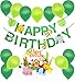 Produktbild Regendeko Happy Birthday Waldtierparty Set Geburstagsdeko Tier Geburstags Girlande Party Deko (Waldtierparty Set 2)